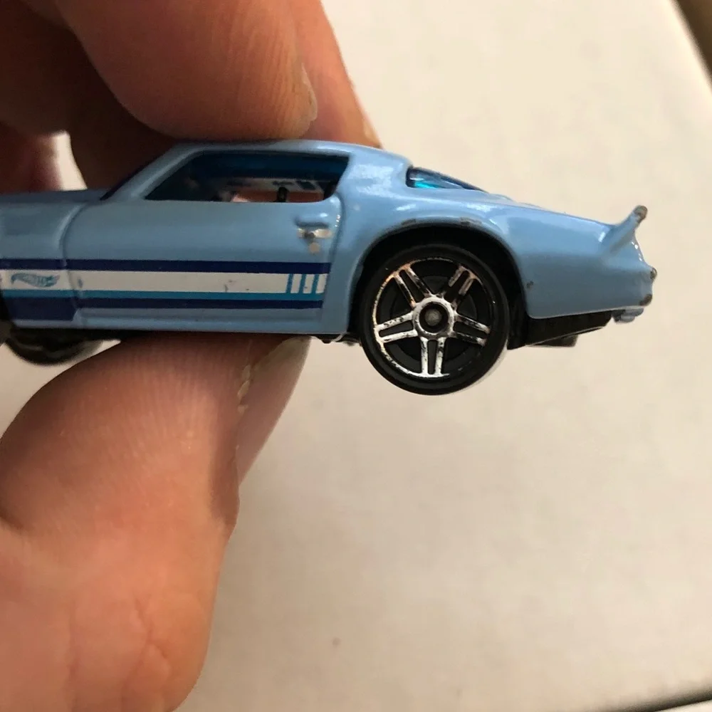 Blue 81’ Camaro Toy Car